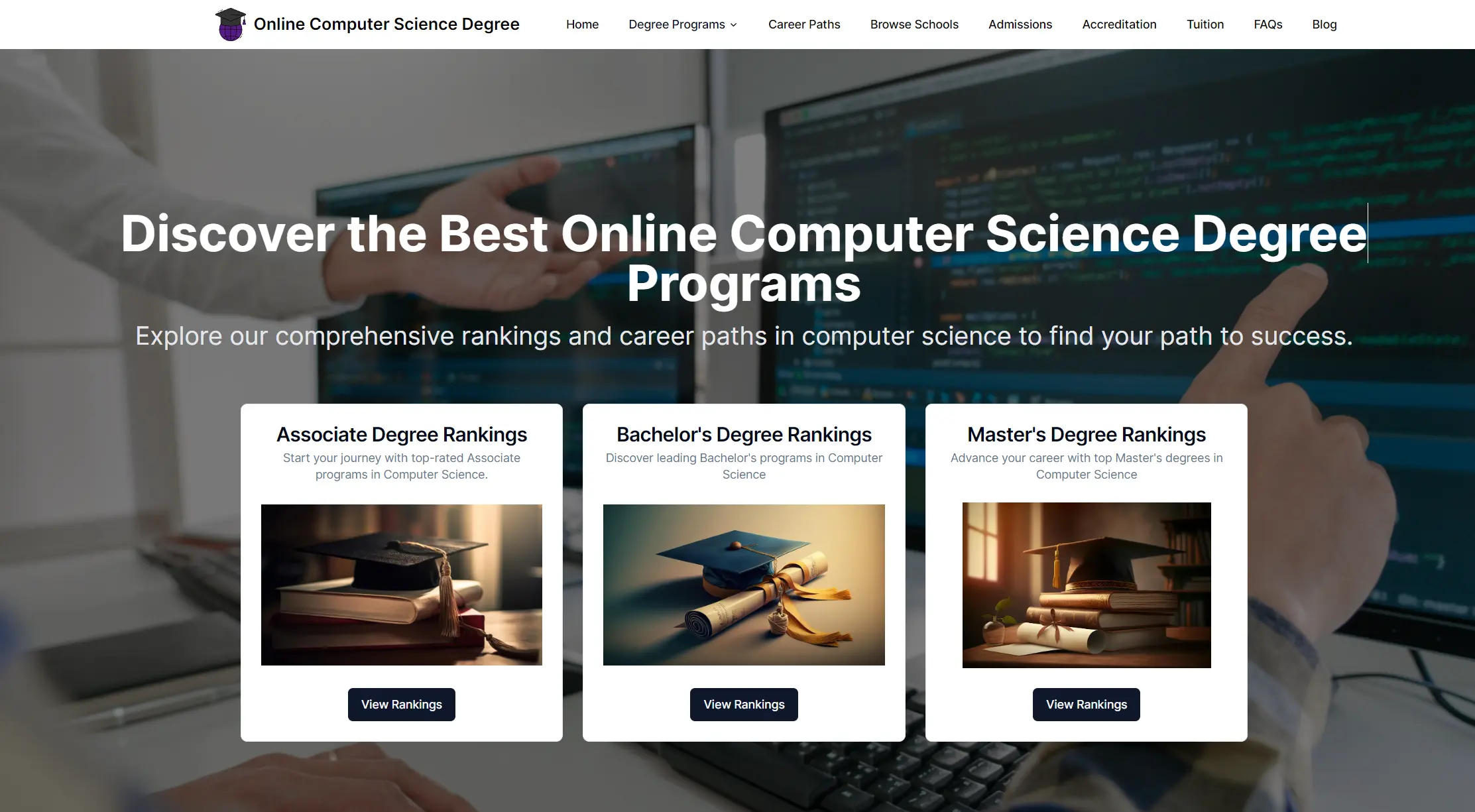 Online Computer Science Degrees site thumbnail