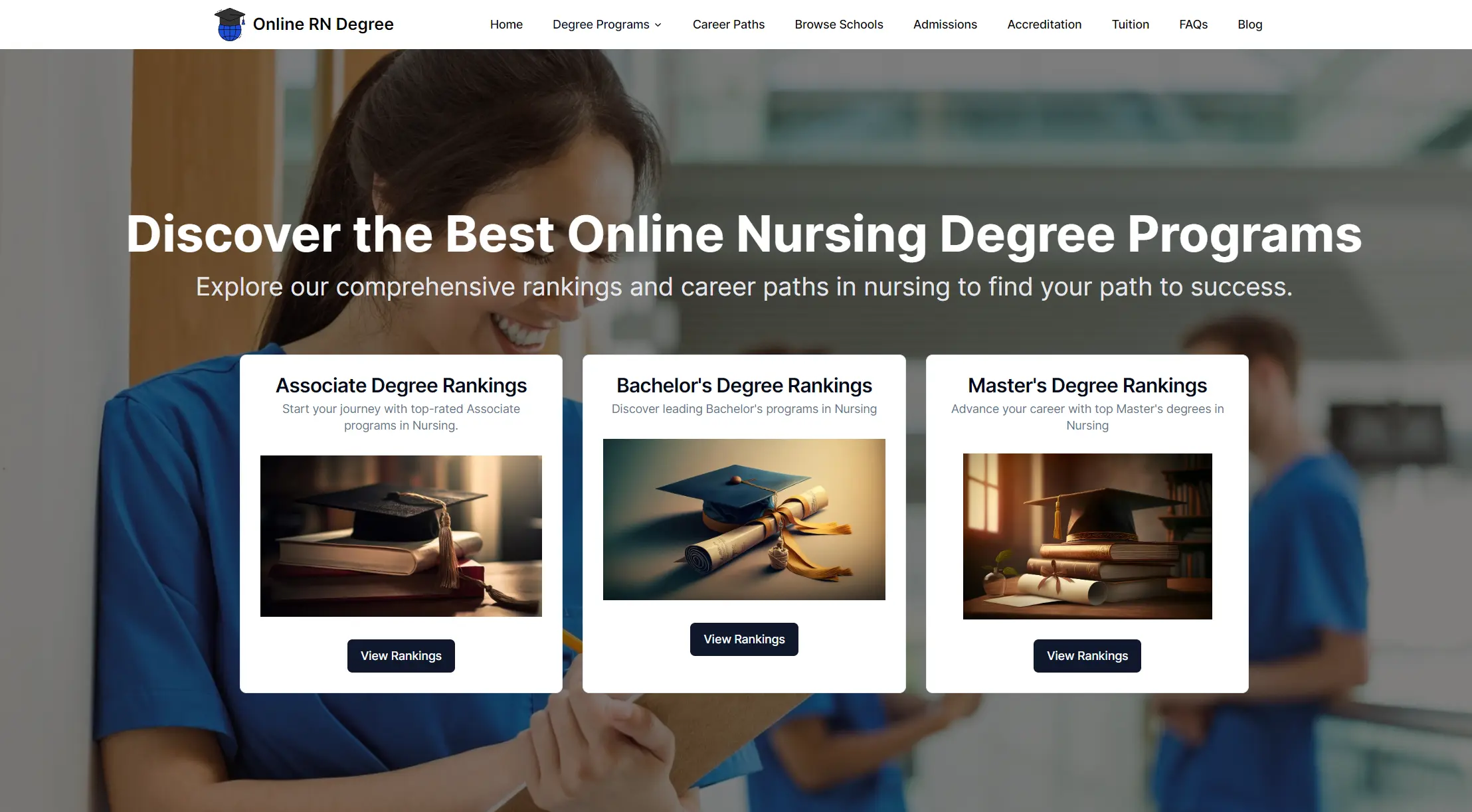 Online RN Degrees site thumbnail